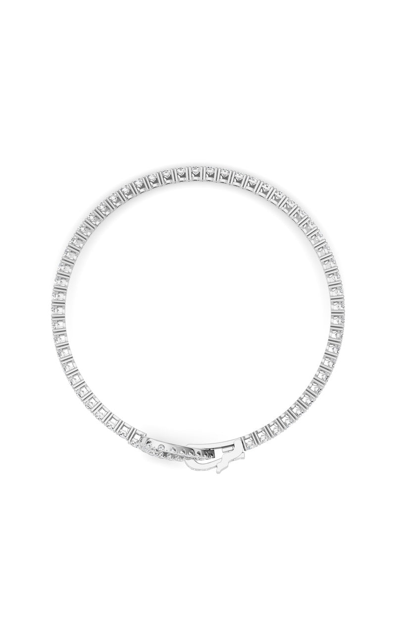 14K White Gold Bracelet KJ02792B.RD-5-21F