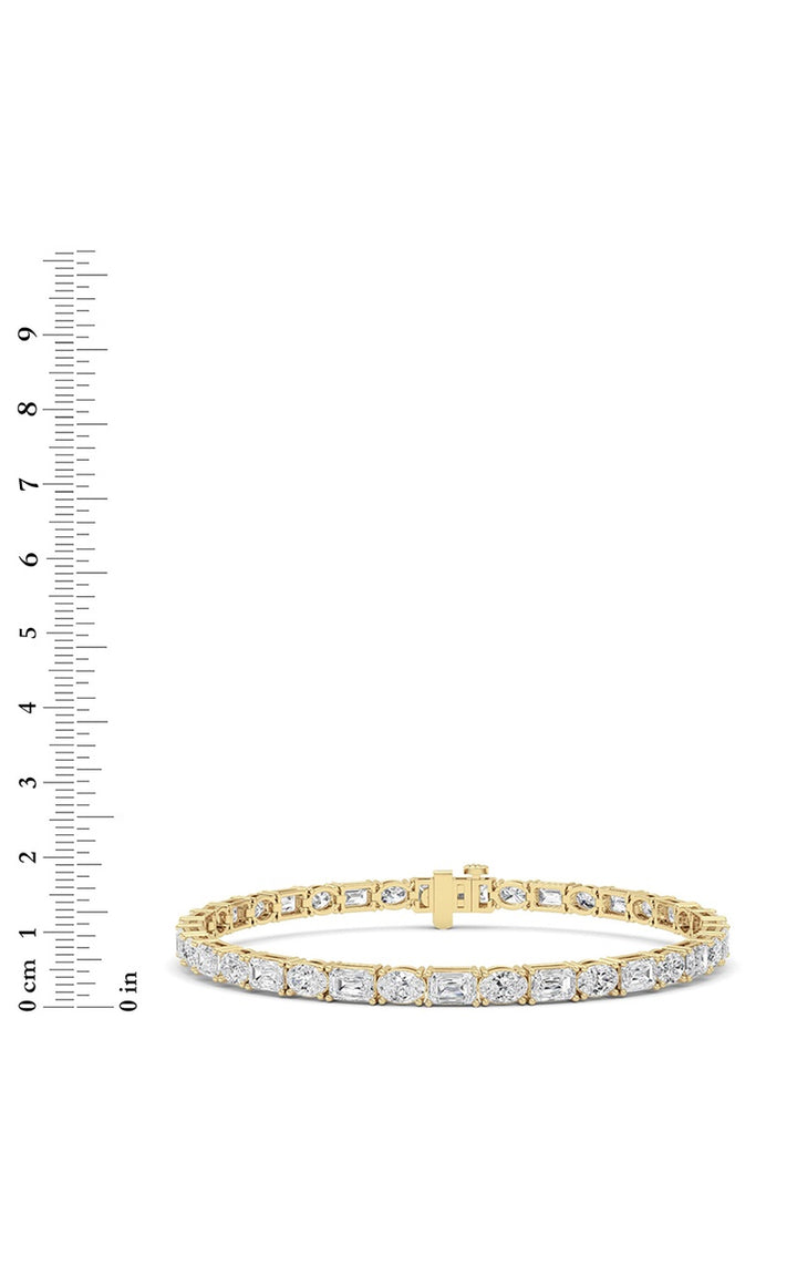 14K White Gold Bracelet KJ02900B.EM-10-21F