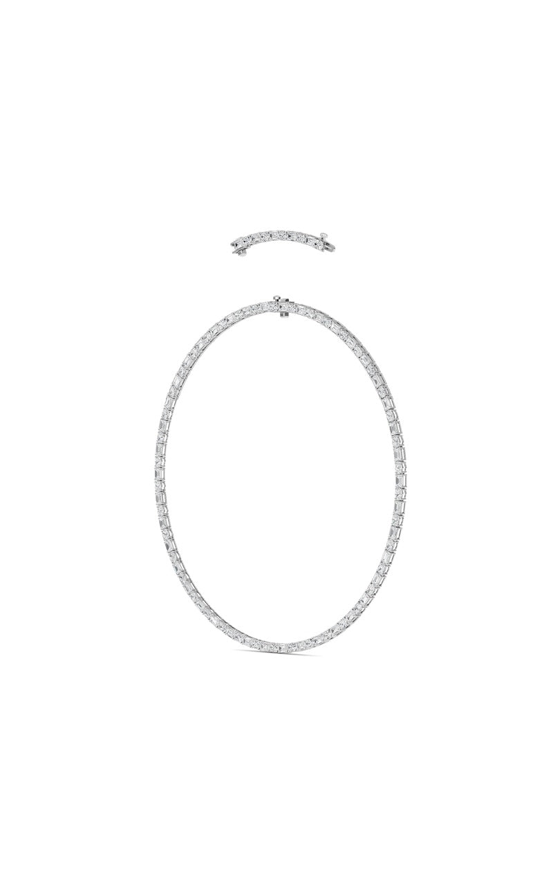 14K White Gold Necklace KJ02900N.EM-25-21F