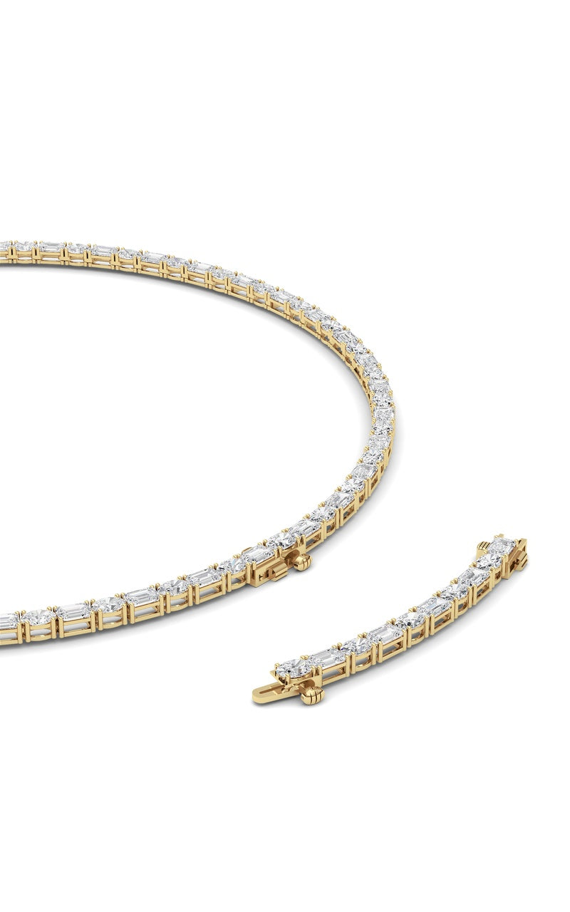14K White Gold Necklace KJ02900N.EM-25-21F