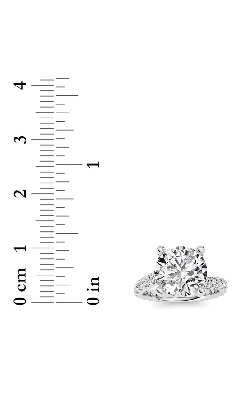 14K White Gold Ring KJ02394R.RD-3.75-21F