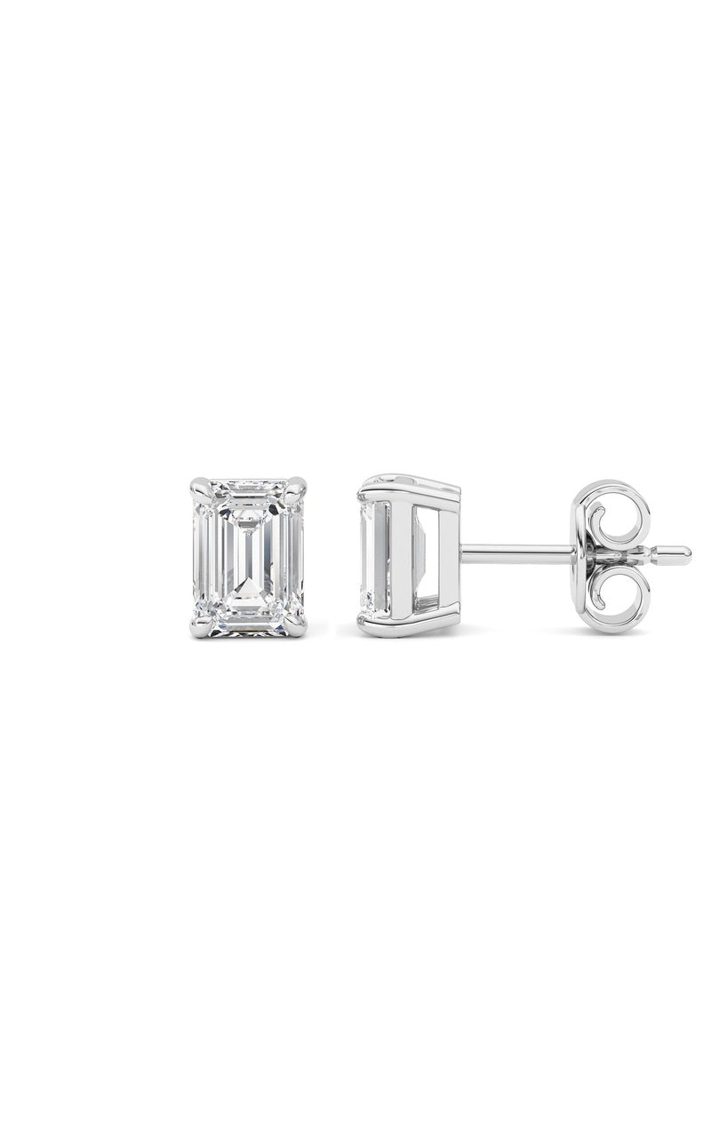 14K White Gold Earring KJ00206E.EM-2-21F