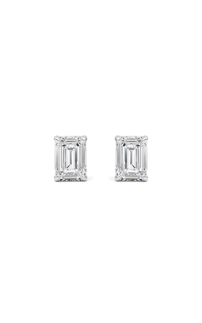 14K White Gold Earring KJ00206E.EM-2-21F