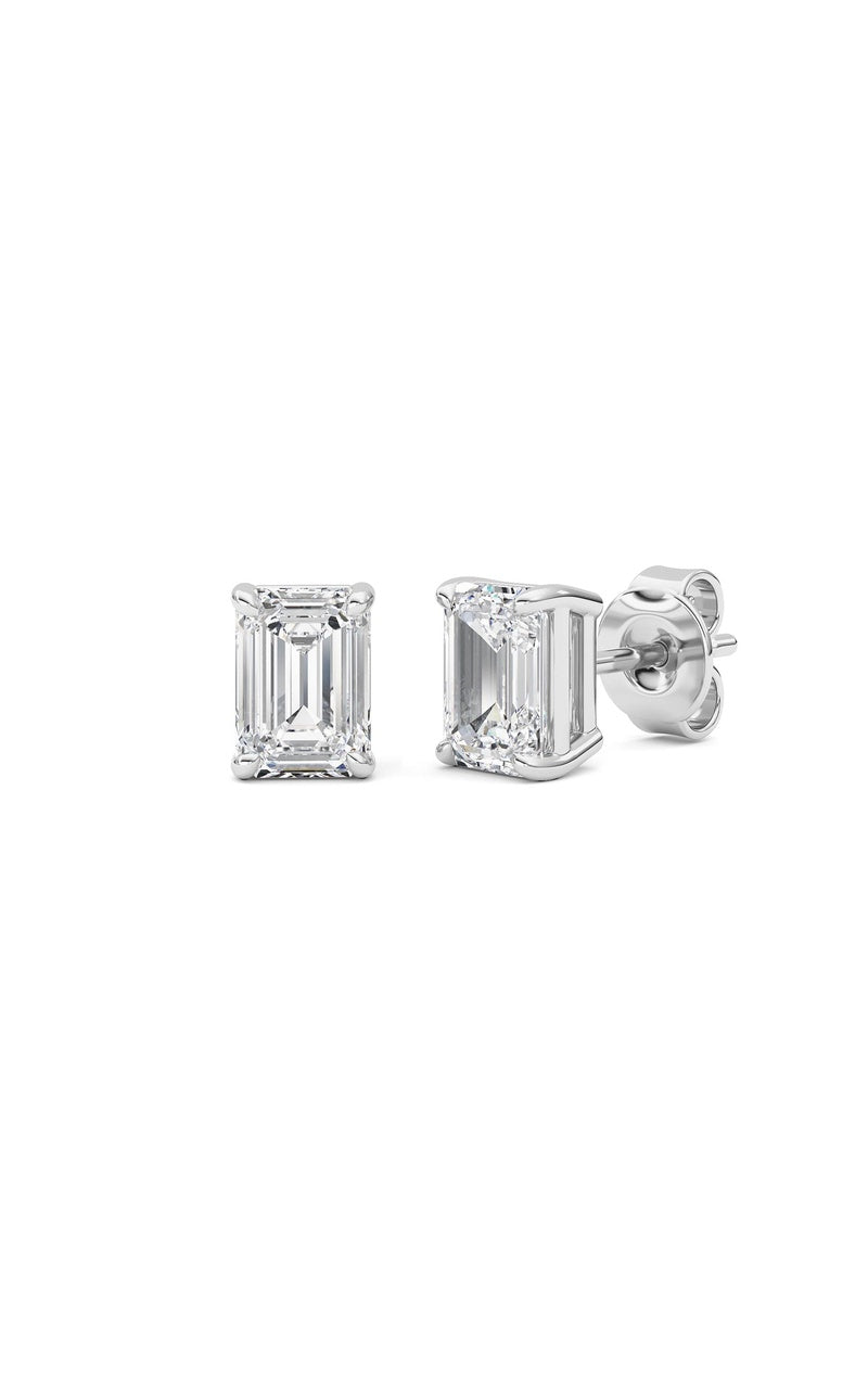 14K White Gold Earring KJ00206E.EM-2-21F