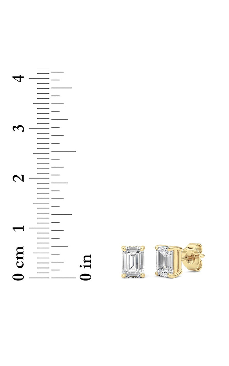 14K White Gold Earring KJ00206E.EM-2-21F