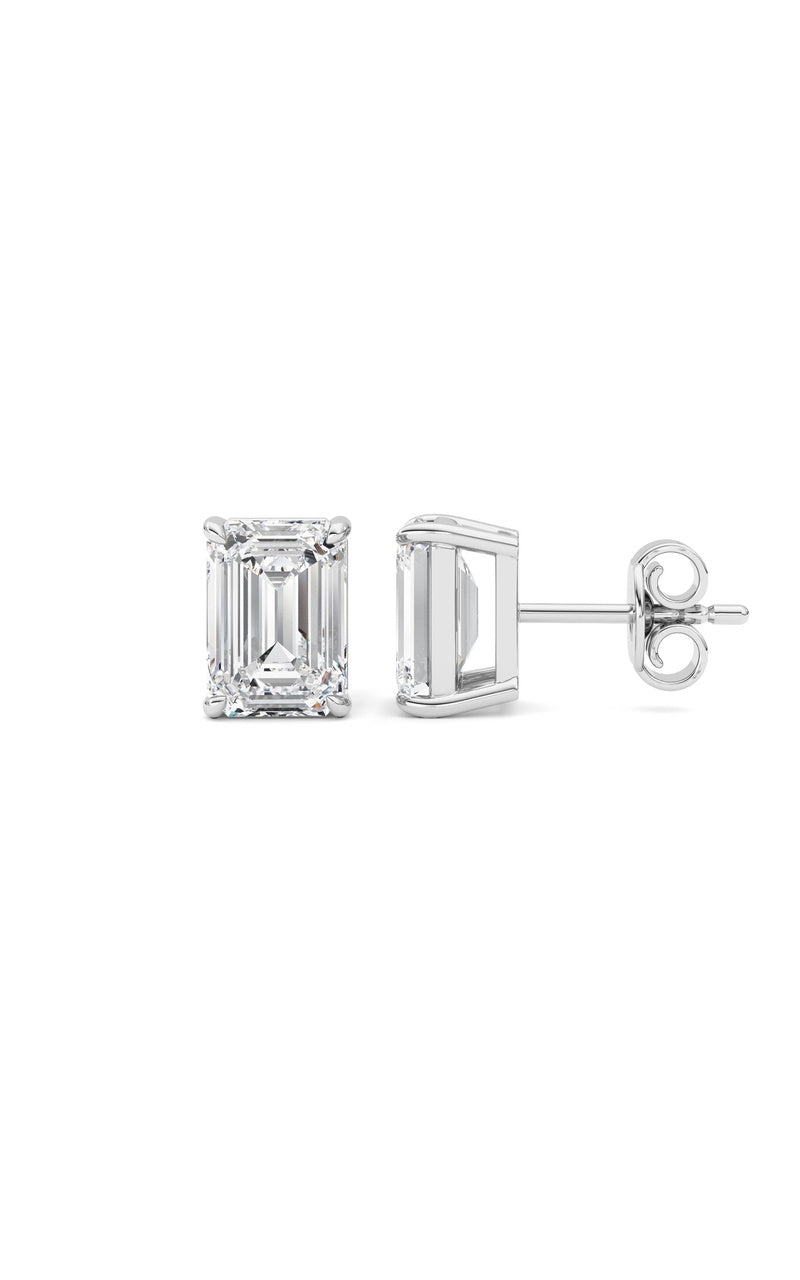 14K White Gold Earring KJ00206E.EM-4-21F