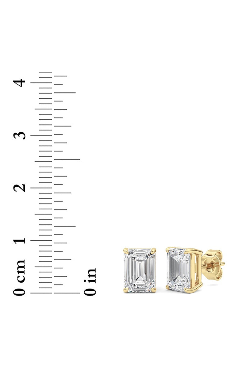 14K White Gold Earring KJ00206E.EM-4-21F