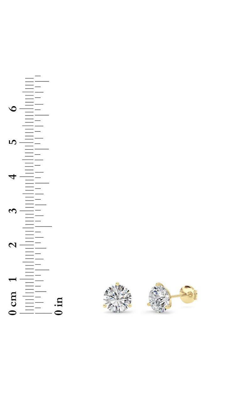 14K White Gold Earring KJ01724E.RD-4-21F
