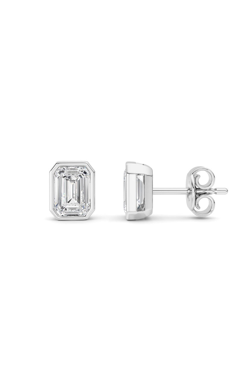 14K White Gold Earring KJ40039E.EM-2-21F