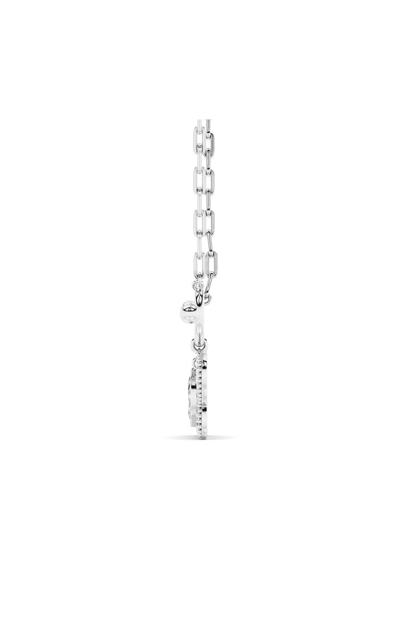 14K White Gold Necklace KJ03159N.MQ-1-21F