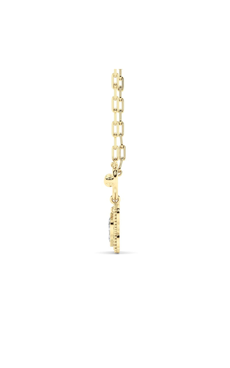 14K White Gold Necklace KJ03159N.MQ-1-21F