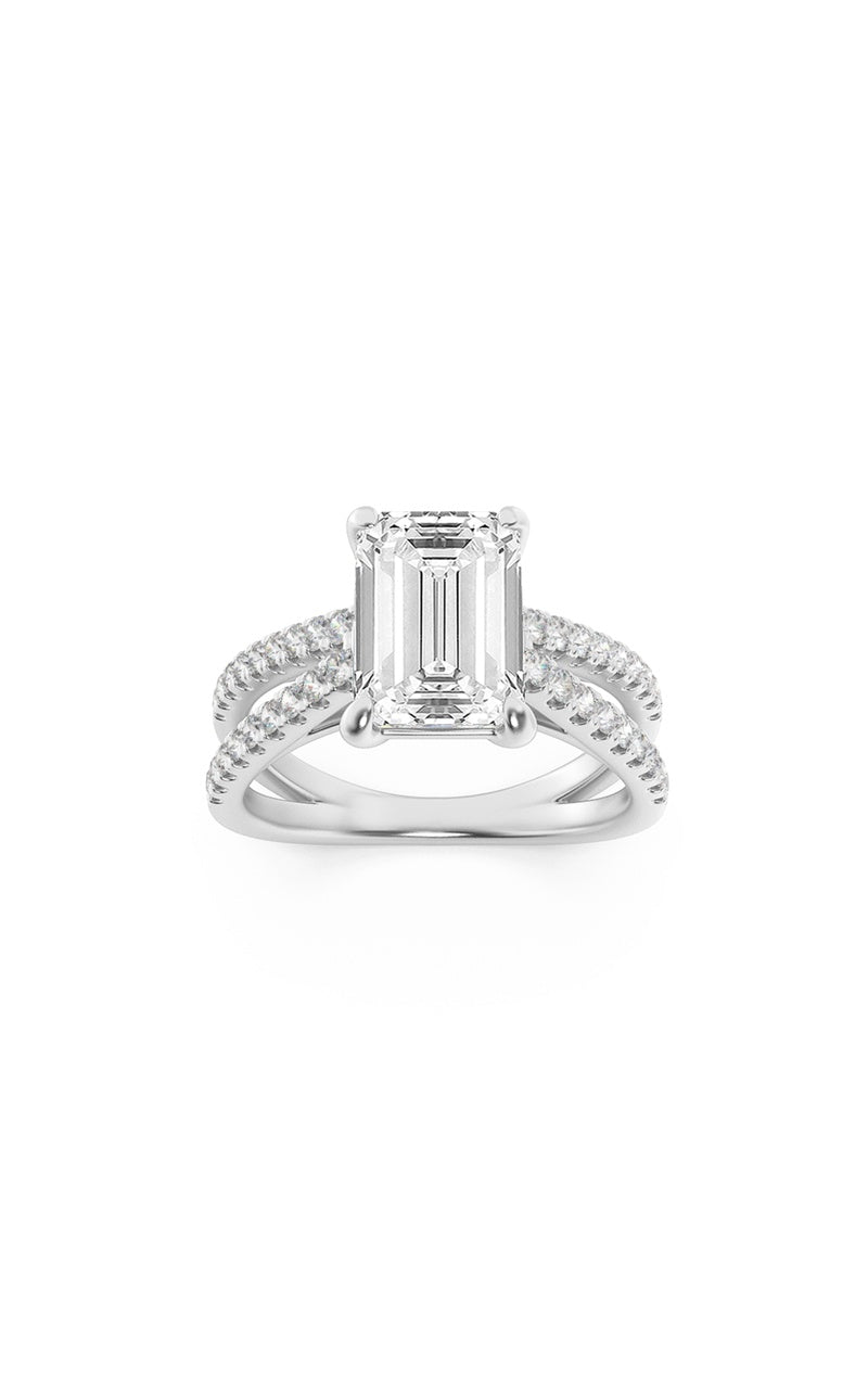 14K White Gold Ring KJ00749R.EM-2-21F, 14K White Gold