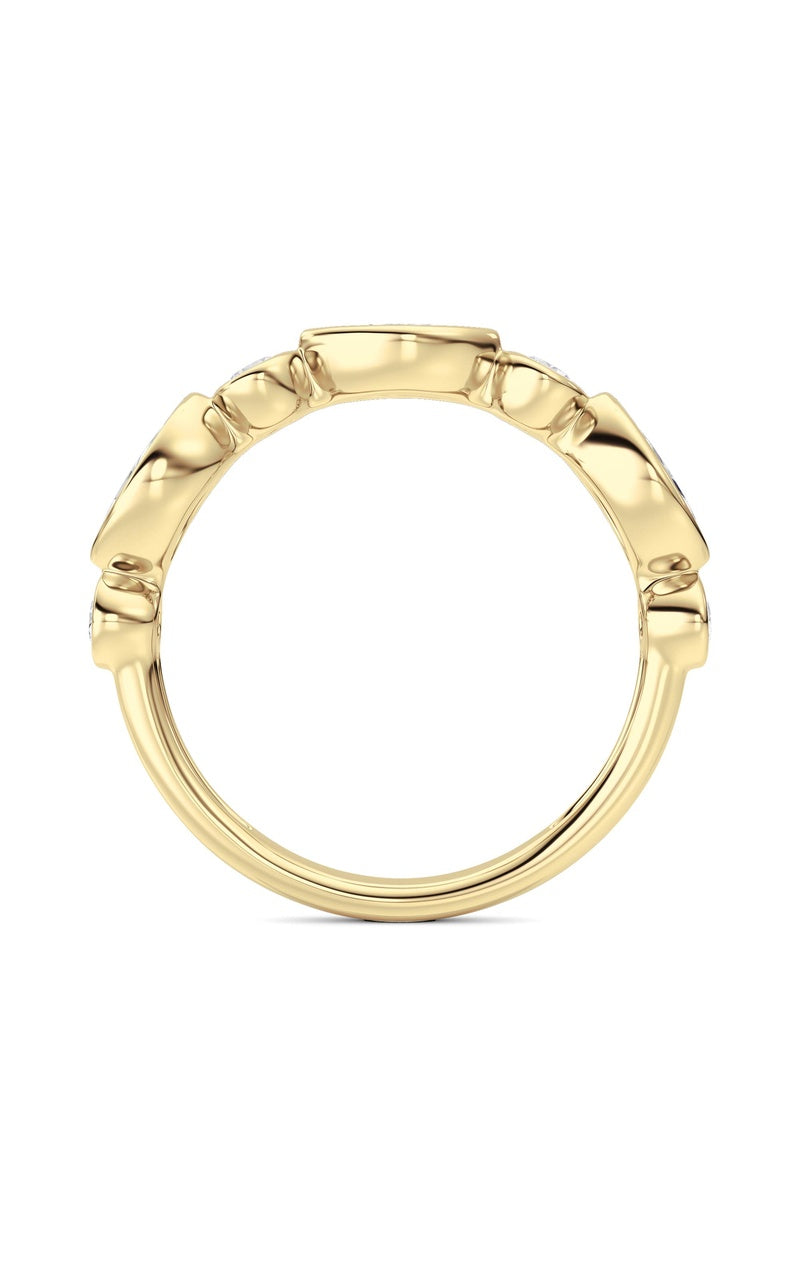 14K White Gold Ring KJ02348R.MQ-1-21F, 14K Yellow Gold