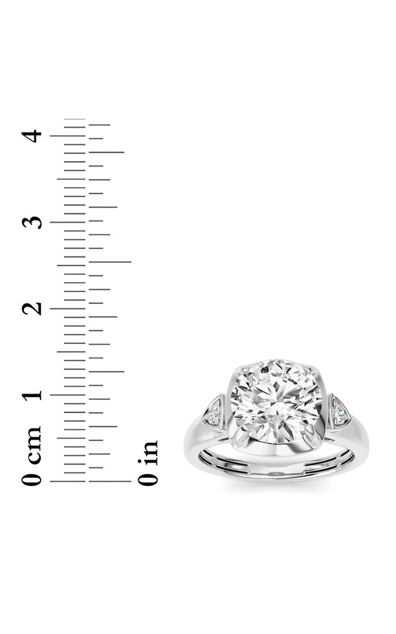 14K White Gold Ring KJ02618R.RD-2-21F, 14K White Gold