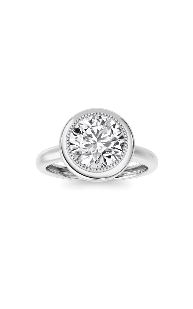 14K White Gold Ring KJ02619R.RD-1.5-21F, 14K White Gold