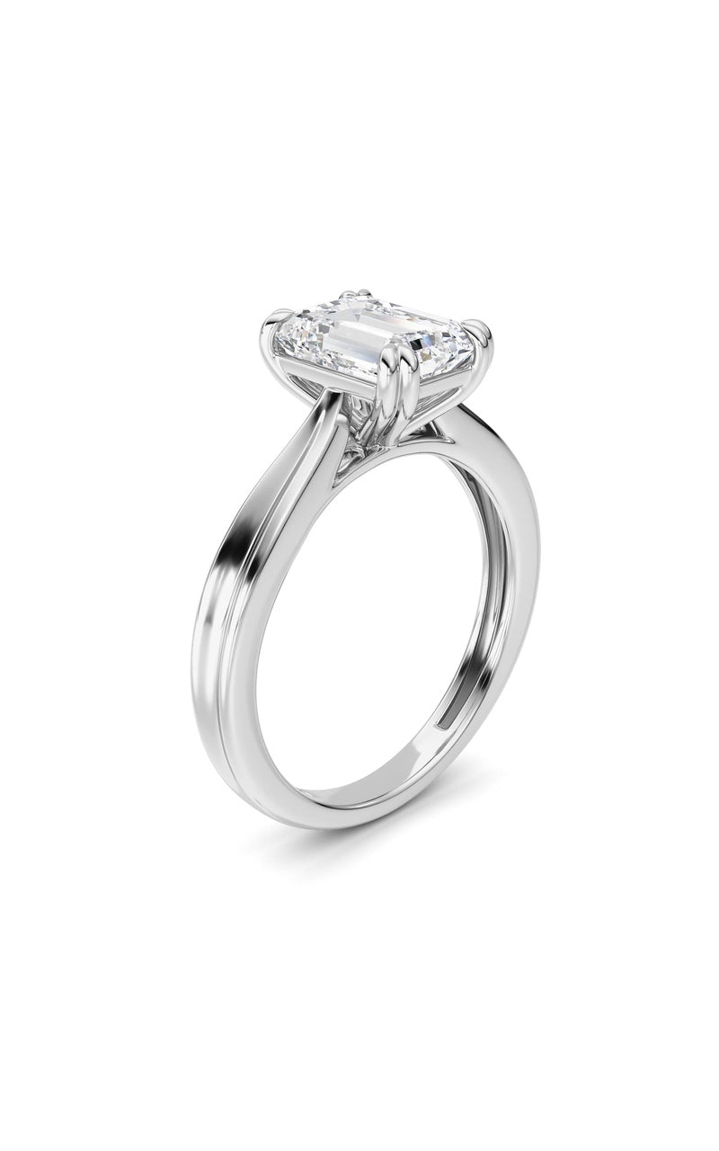 14K White Gold Ring KJ02634R.EM-2-21F, 14K White Gold