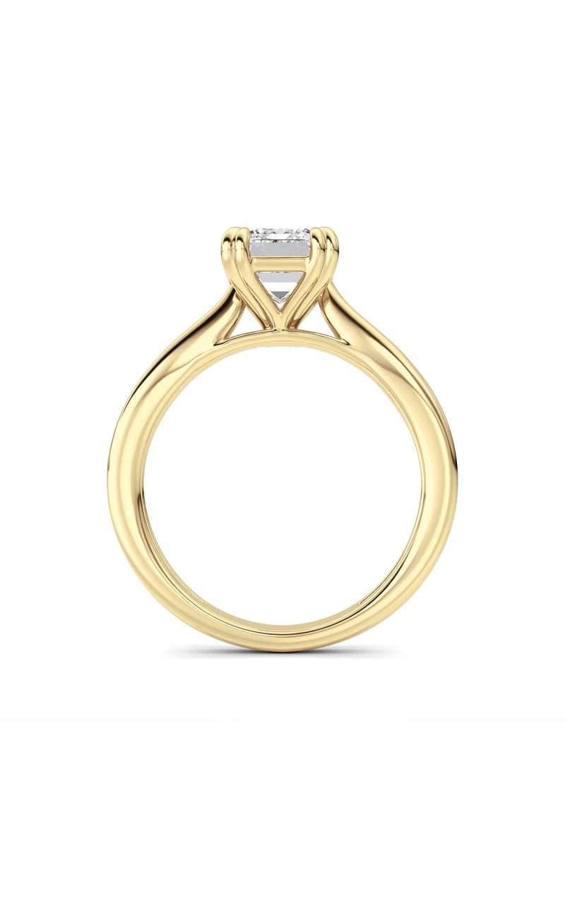 14K White Gold Ring KJ02634R.EM-2-21F, 14K Yellow Gold