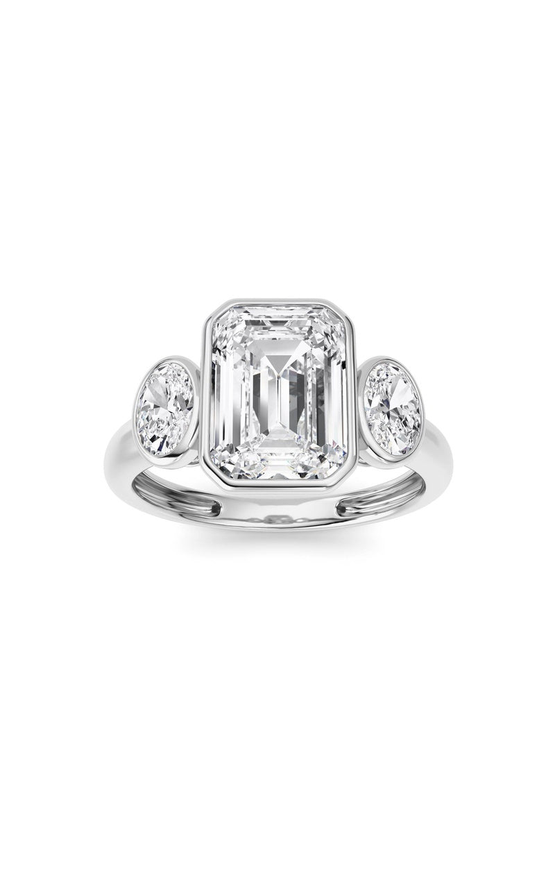 14K White Gold Ring KJ02748R.EM-3-21F, 14K White Gold