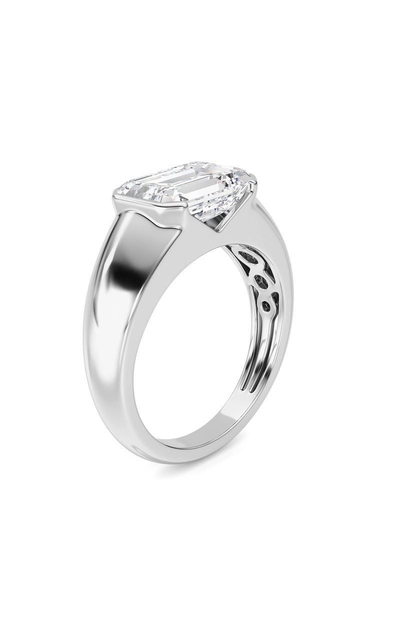 14K White Gold Ring KJ03288R.EM-3-21F, 14K White Gold