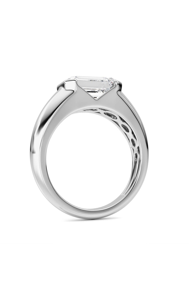 14K White Gold Ring KJ03288R.EM-3-21F, 14K White Gold