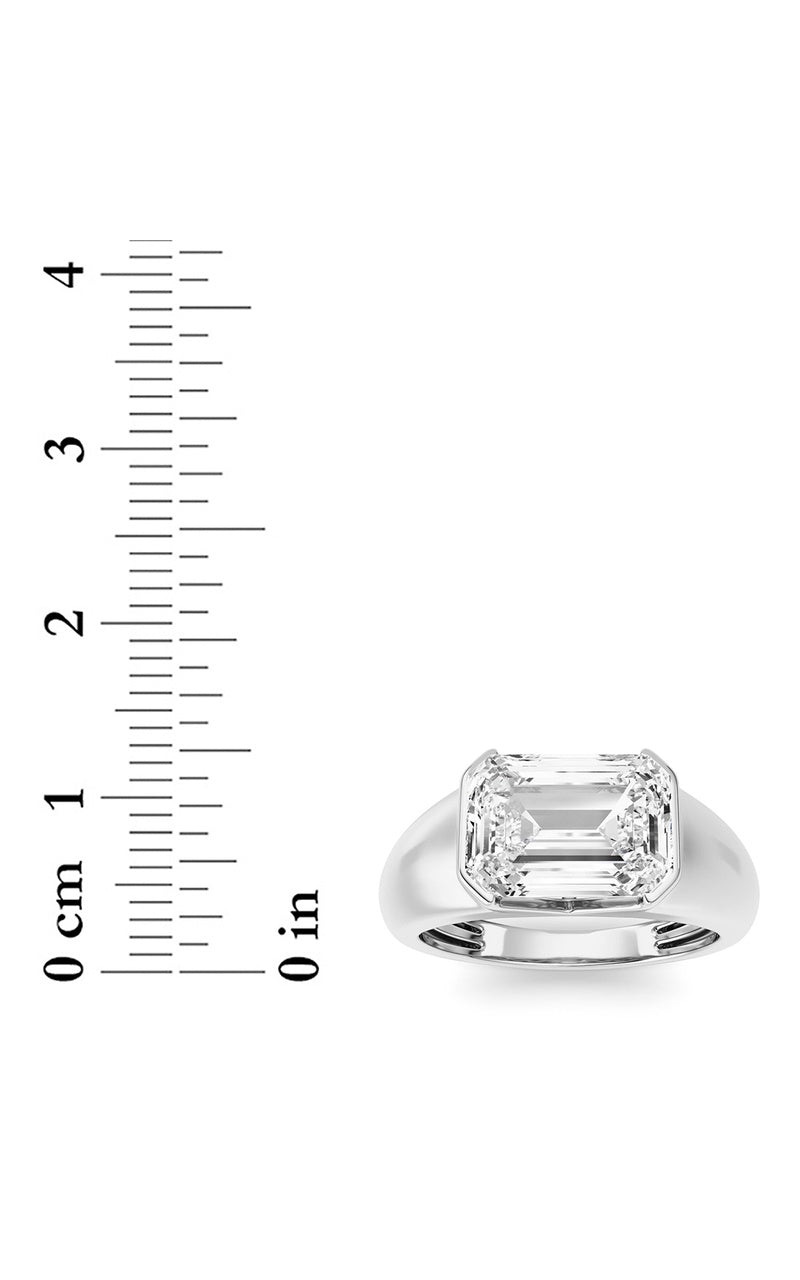 14K White Gold Ring KJ03288R.EM-3-21F, 14K White Gold