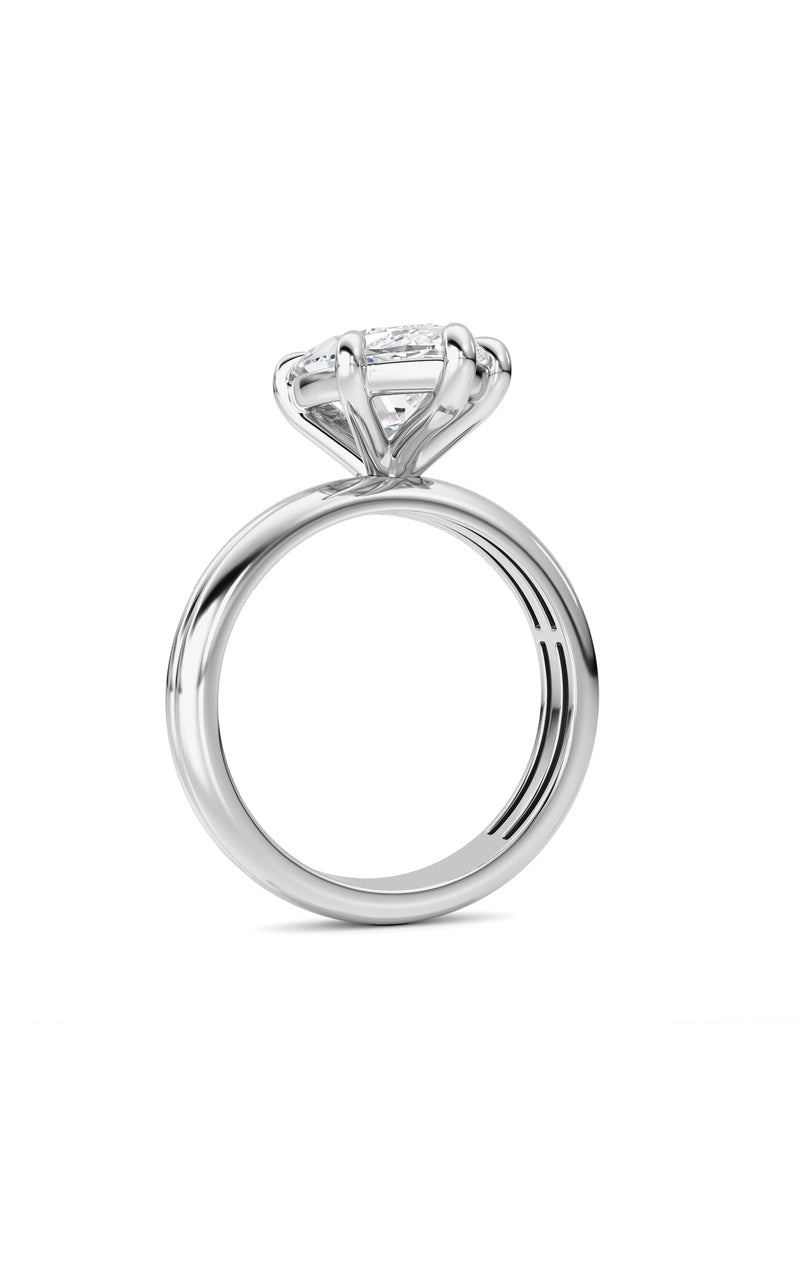 14K White Gold Ring KJ03302R.MQ-4-21F, 14K White Gold
