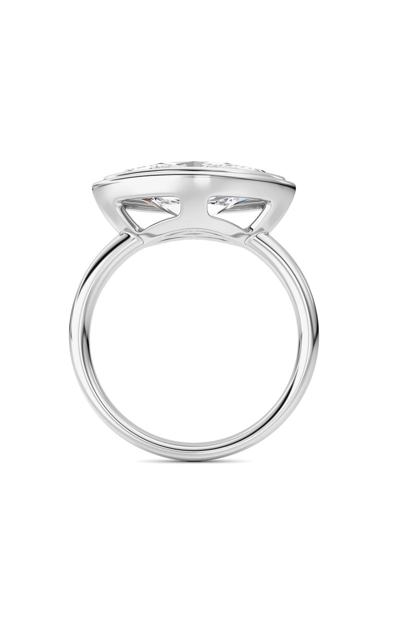 14K White Gold Ring KJ03333R.MQ-3-21F, 14K White Gold