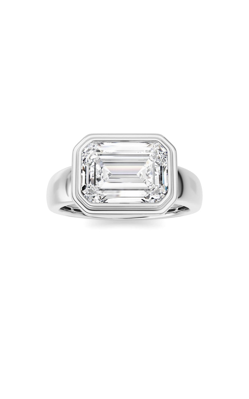14K White Gold Ring KJ03334R.EM-3-21F, 14K White Gold