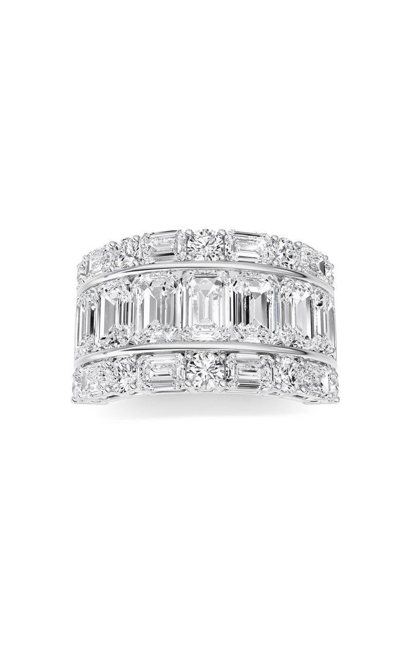 14K White Gold Ring KJ03408R.EM-RD-7-21F, 14K White Gold