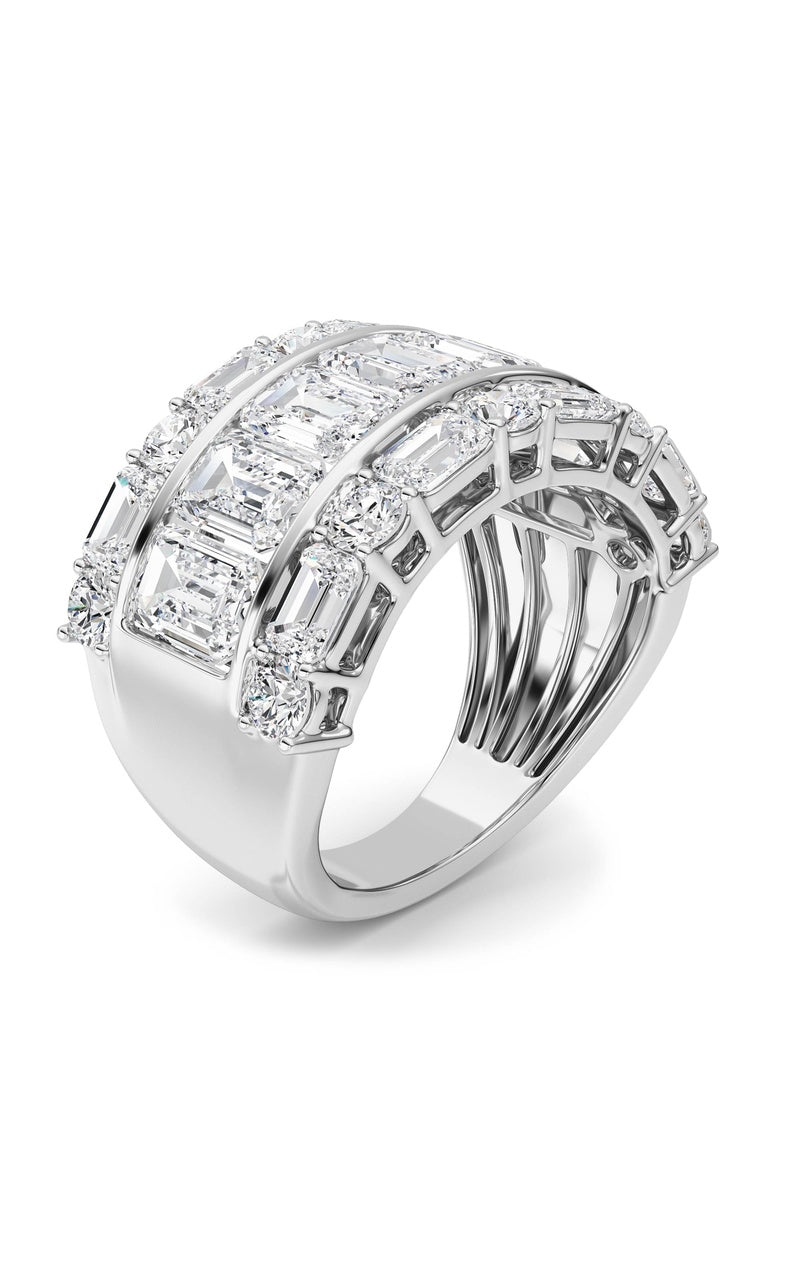 14K White Gold Ring KJ03408R.EM-RD-7-21F, 14K White Gold