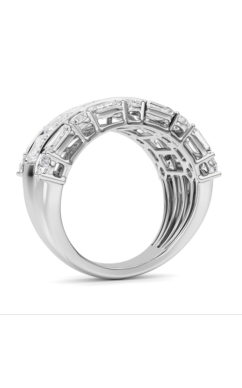 14K White Gold Ring KJ03408R.EM-RD-7-21F, 14K White Gold