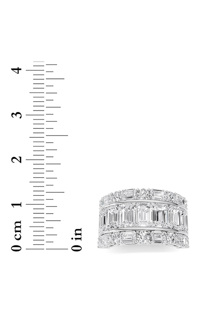 14K White Gold Ring KJ03408R.EM-RD-7-21F, 14K White Gold