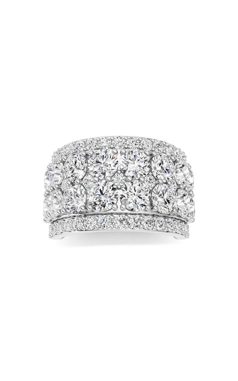 14K White Gold Ring KJ03410R.RD-5-21F, 14K White Gold