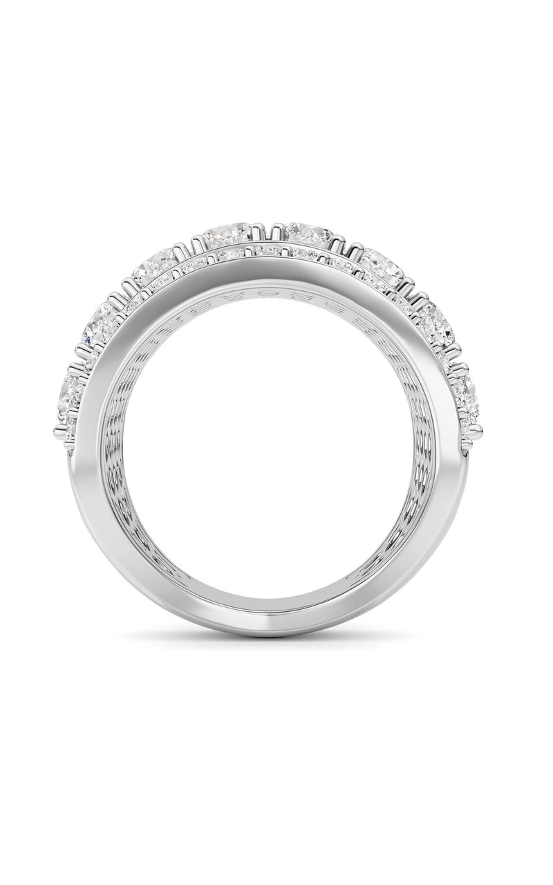 14K White Gold Ring KJ03410R.RD-5-21F, 14K White Gold