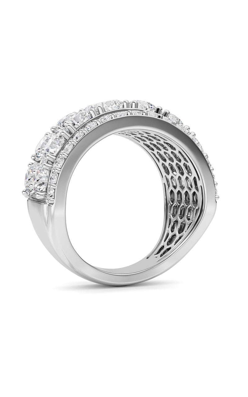 14K White Gold Ring KJ03410R.RD-5-21F, 14K White Gold