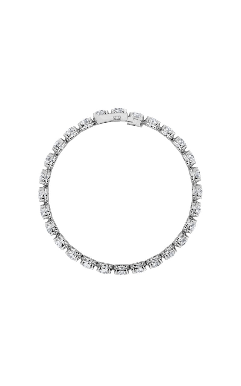 9Cttw Round Shaped Lab Grown Diamond (F/VS)  Bracelet in 14K Gold