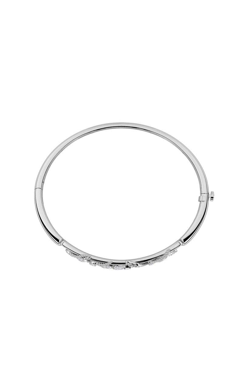 2CTW Pear Shaped Lab Grown Diamond (F/VS) Bracelet in 14K Gold