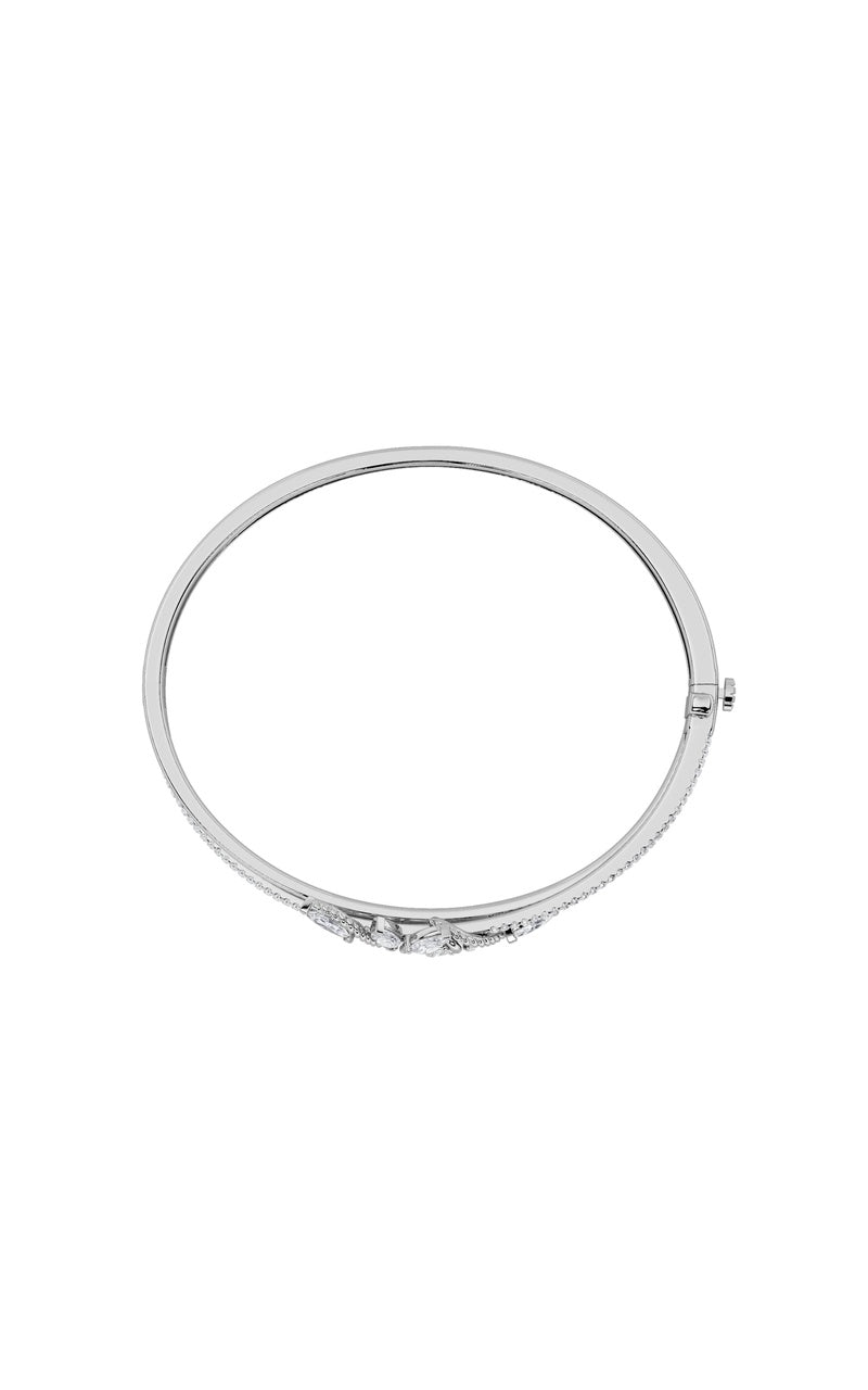 2Cttw Marquise Shaped Lab Grown Diamond (F/VS) Bracelet in 14K Gold