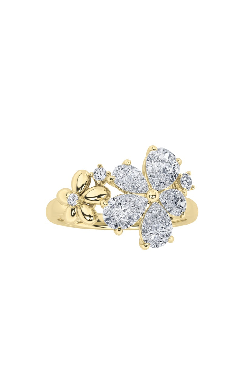 5.4CTW Mix Shaped Lab Grown Diamond (F/VS) Bracelet in 14K Gold