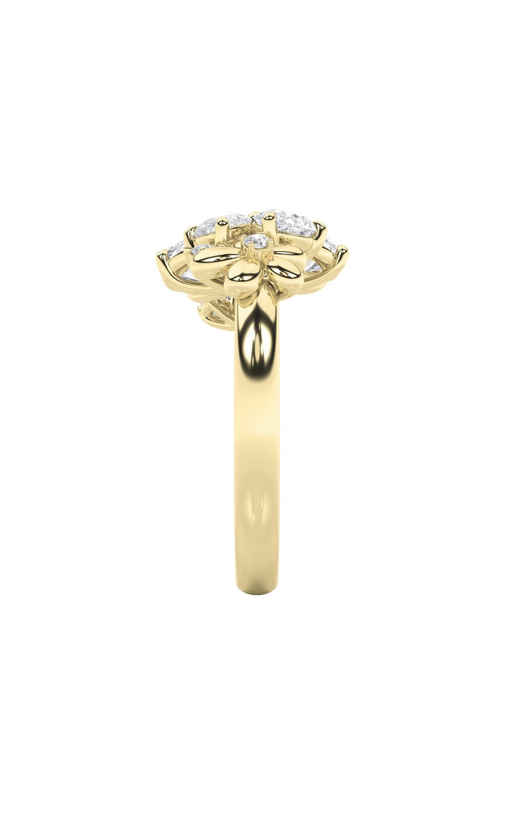 5.4CTW Mix Shaped Lab Grown Diamond (F/VS) Bracelet in 14K Gold