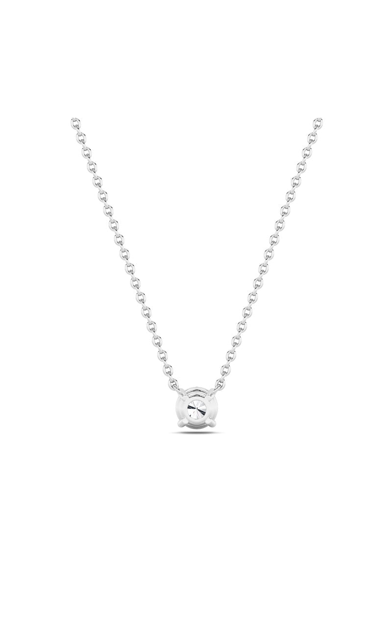1.5Cttw Round Shaped Lab Grown Diamond (F/VS)  Necklace in 14K Gold