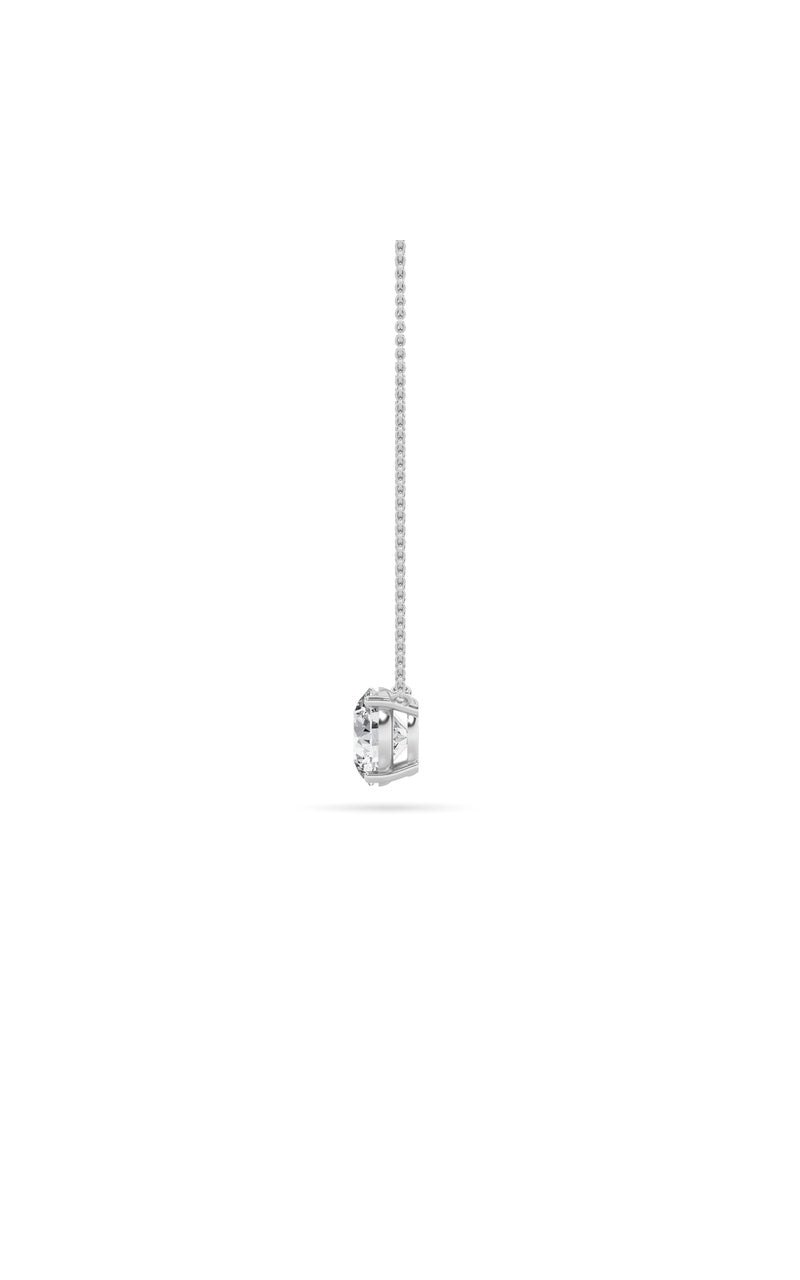 2.5CTW Round Shaped Lab Grown Diamond (F/VS)  Necklace in 14K Gold