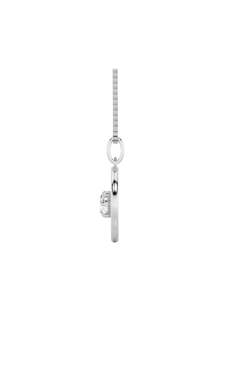 1CTW Round Shaped Lab Grown Diamond (F/VS) Zodiac Pendant in 14K Gold