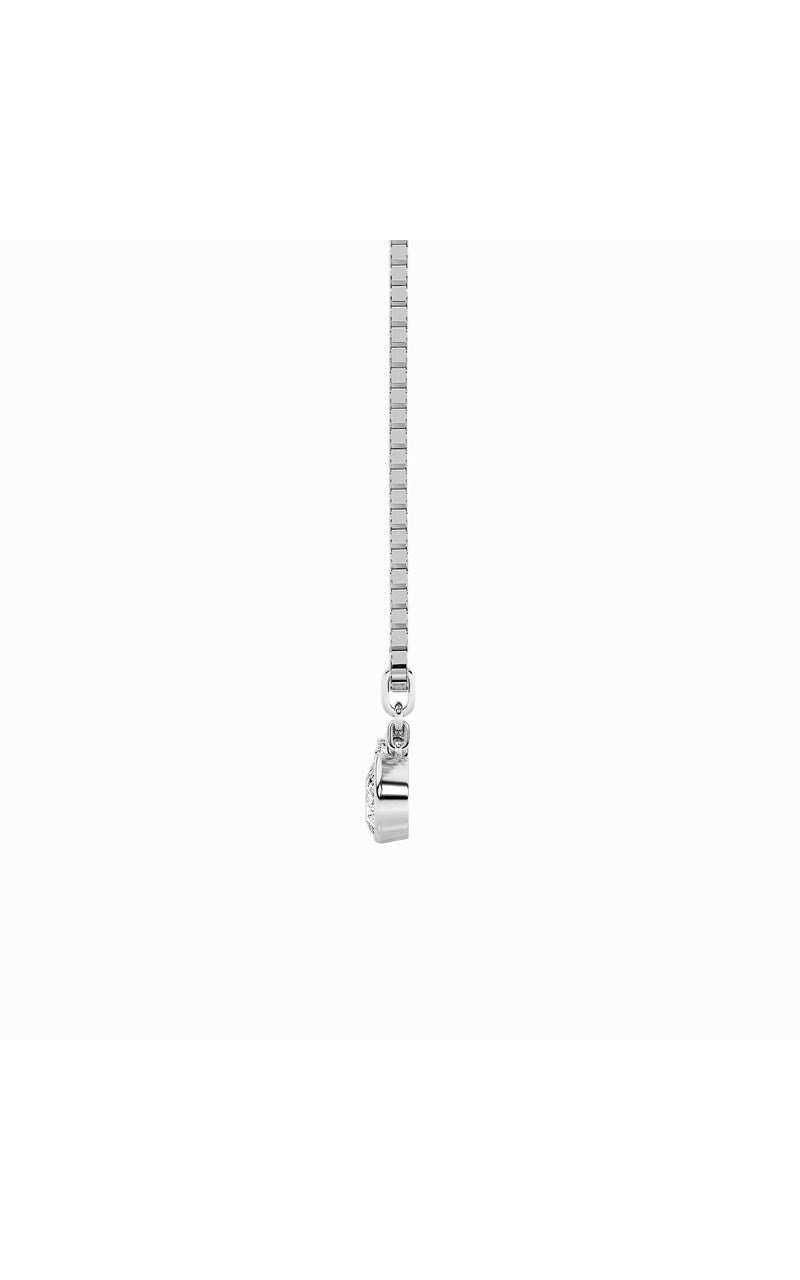 1Cttw Pear Shaped Lab Grown Diamond (F/VS) ZodiacPendant in 14K Gold