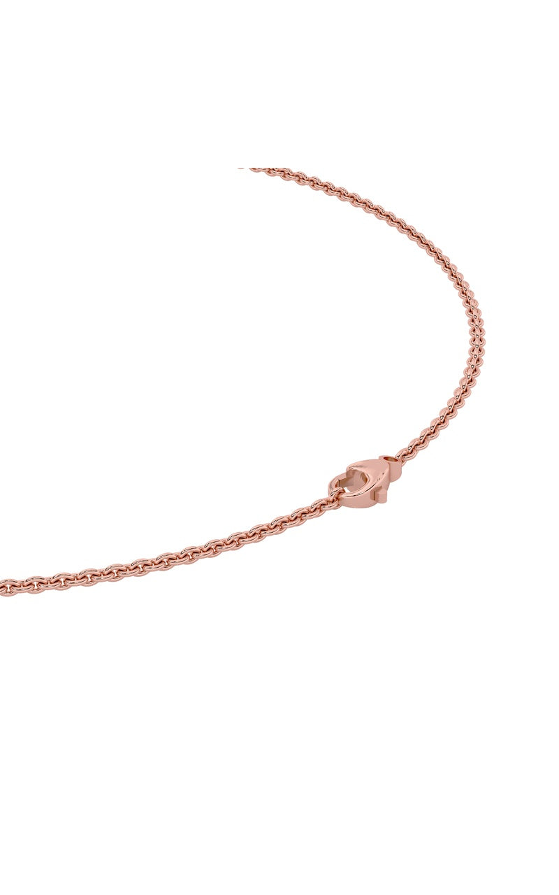 1.5Cttw Oval Shaped Lab Grown Diamond (F/VS) Solitaire Necklace in 14K Gold