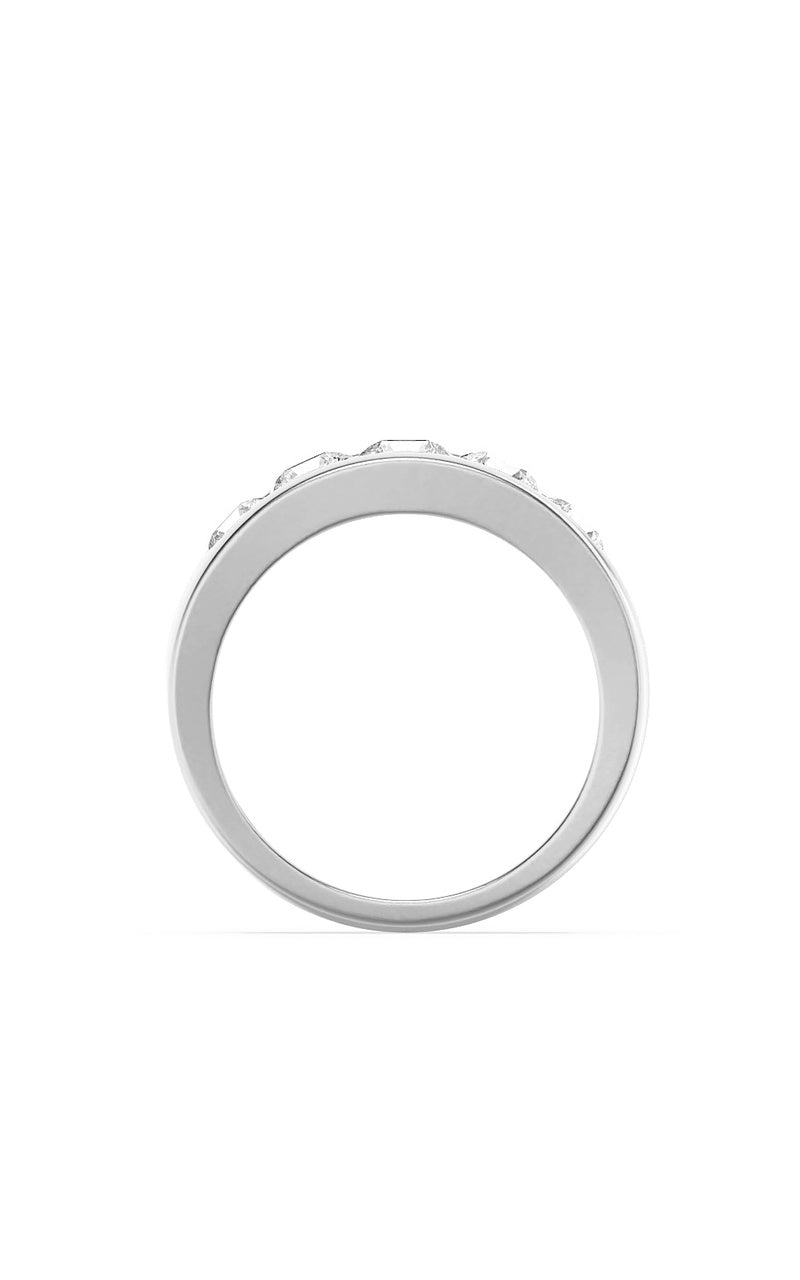 2CTW Round Shaped Lab Grown Diamond (F/VS) Mens Ring in 14K Gold