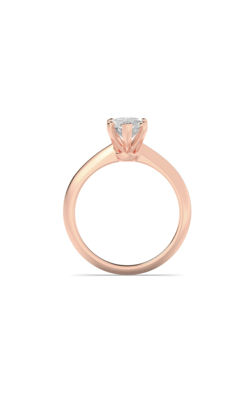 14K White Gold Ring KJ00866R.MQ-2-21F, 14K Rose Gold