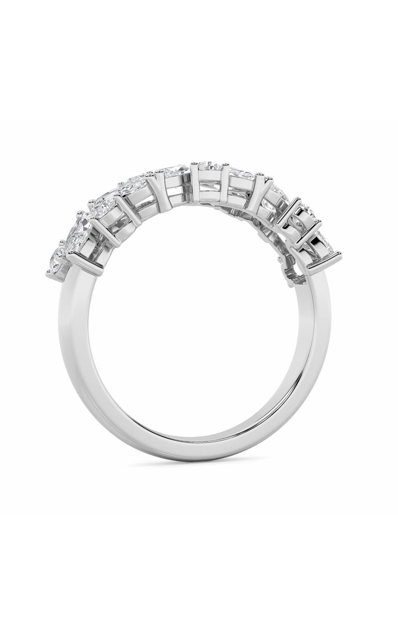 1.5Cttw Marquise Shaped Lab Grown Diamond (G/VS) Ring in 14K Gold
