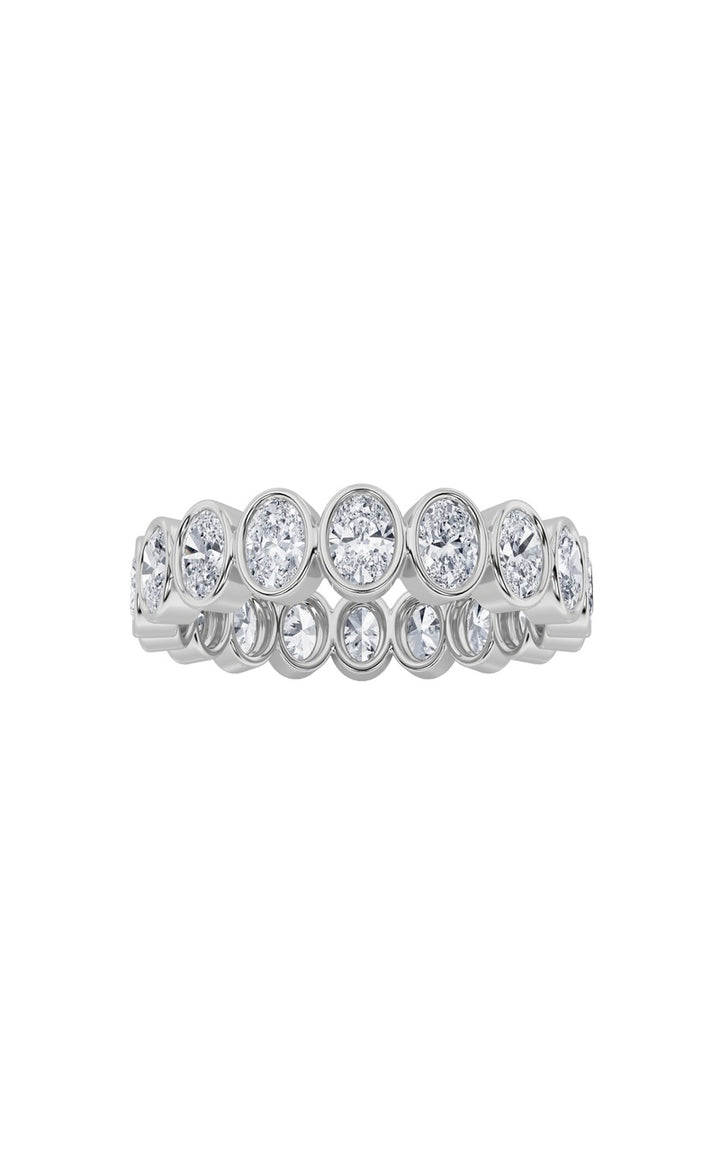2.75Cttw Round Shaped Lab Grown Diamond (F/VS) Eternity Band Ring in 14K Gold