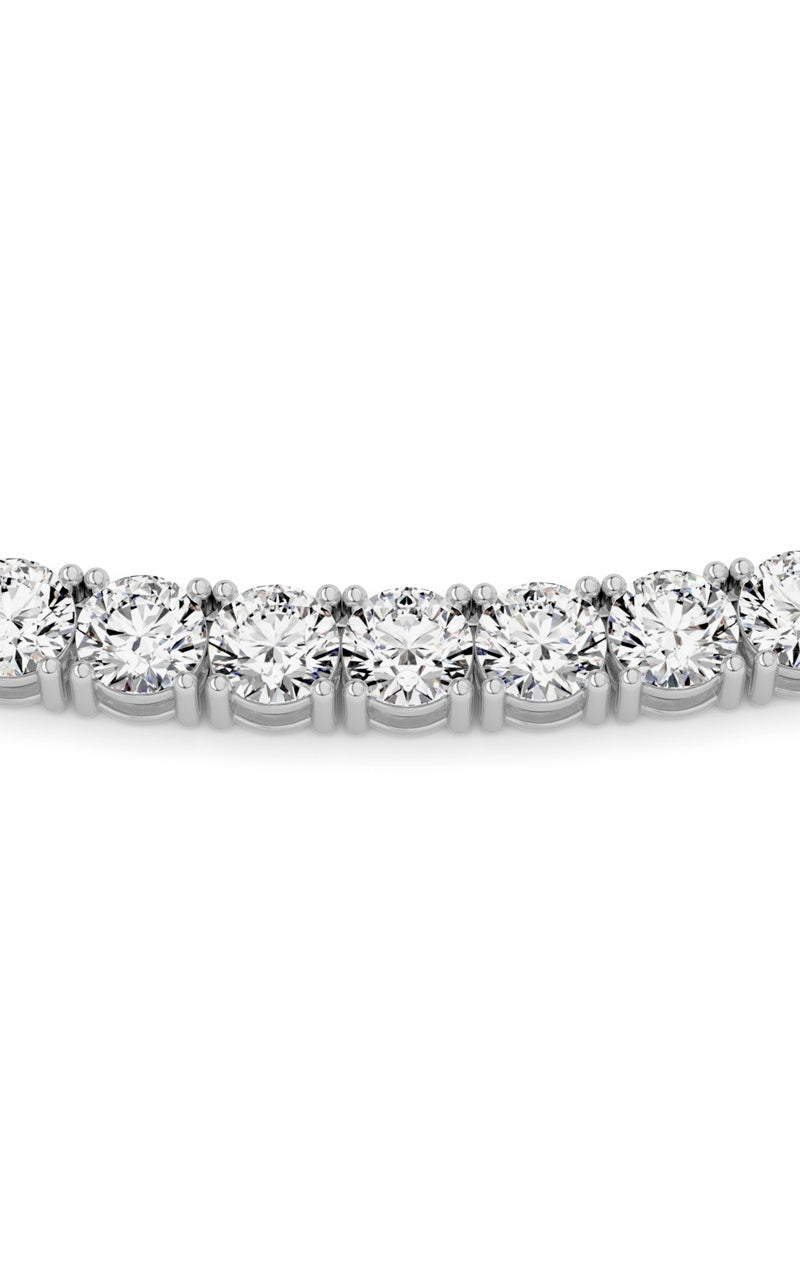14K White Gold Necklace KJ00223N.RD-20-21F